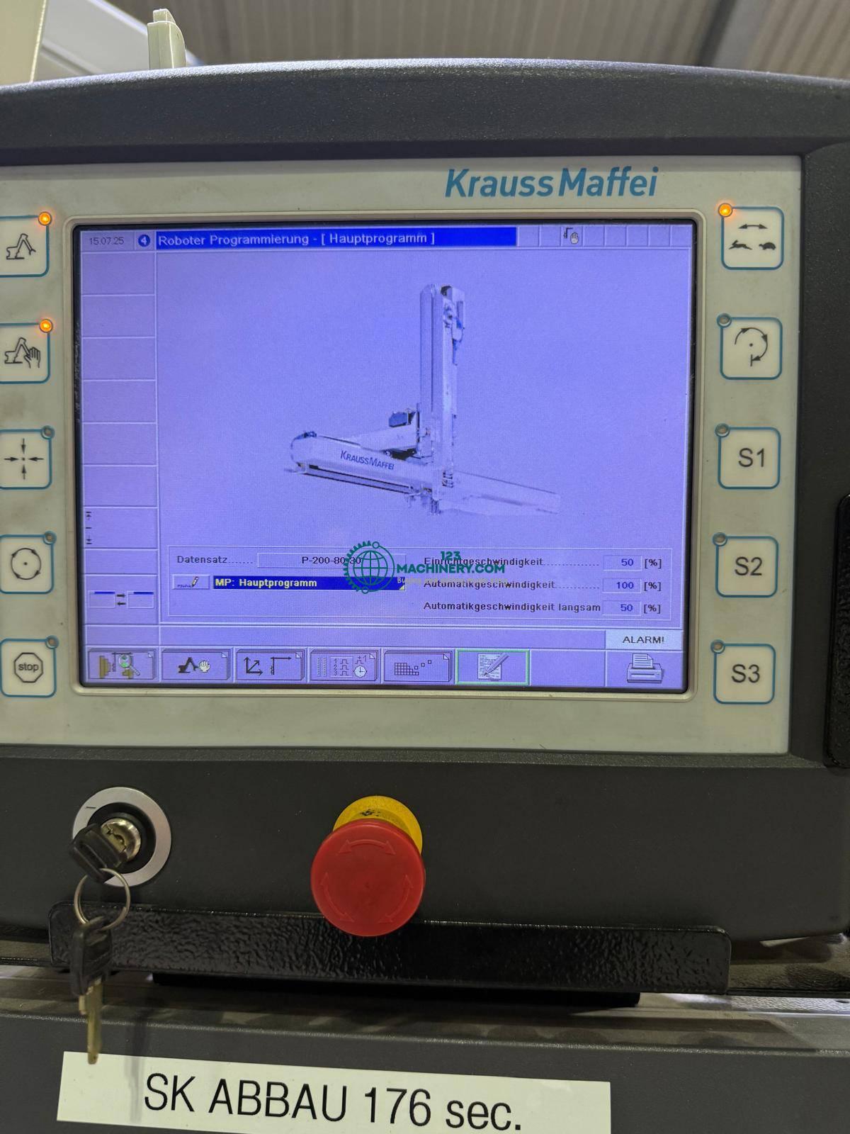 Show advert Used KRAUSS MAFFEI KM180-750 AX Electric machines